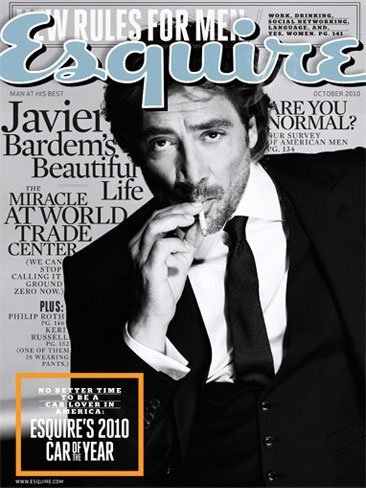 Javier Bardem el hombre "Biutiful" de Esquire