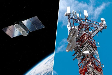 Portada Satelite Antena Terrestre