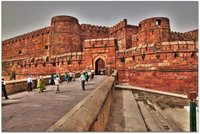 India: Agra Fort y la alargada sombra del Taj Mahal