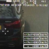 Cazado un conductor circulando a 208 km/h y acosando a otros conductores en la A-66, en Sevilla