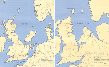 Doggerland, la Europa una vez habitada y hoy sumergida en las aguas del Mar del Norte