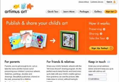 Artimus Art: comparte los dibujos de tus hijos en la red