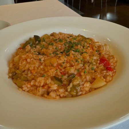 Arroz Meloso Con Verduritas