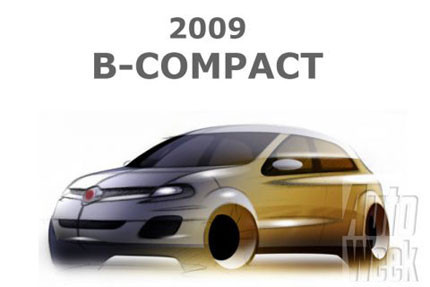 Fiat B-Compact y Fiat C X-Over, ¿serán así?