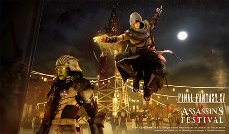El festival de Assassin's Creed en Final Fantasy XV abre sus puertas con la actualización 1.14