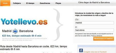 Yotellevo.es, toda la información de los caminos