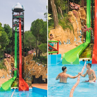 El tobogán cápsula de agua más alto de Europa está en Benidorm y alcanza velocidades de 100 km/h: “Es como lanzarse desde un edificio de 13 pisos”