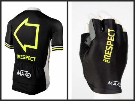 #Respect: la colección de El Mazo para concienciar a conductores y ciclistas