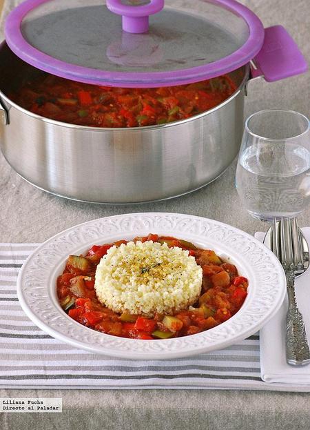 Receta de pisto al curry con mijo