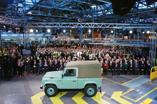 ¡Goodbye Defender! El último Land Rover Defender se fabricó el pasado viernes