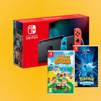 Hazte con una Nintendo Switch y dos fantásticos juegos a un precio rompedor: ahora con casi 70 euros de descuento