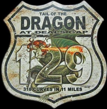 Las curvas peligrosas de Tail of the Dragon