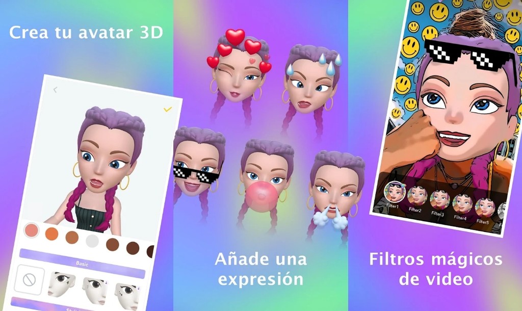7 aplicaciones para crear avatares y emojis con tu cara y usarlos en otras apps
