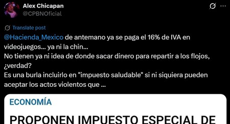 Impuesto Videojuegos Mexicanos Reacciones