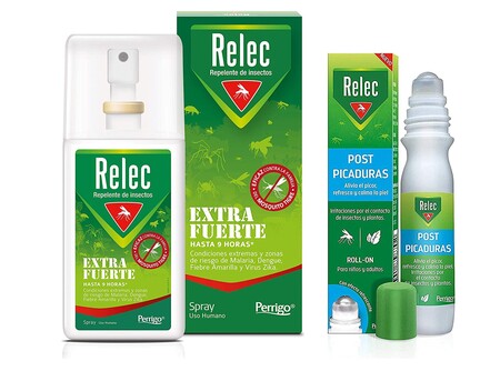 Pack ahorro antimosquitos Relec Extra Fuerte con Relec Post-Picaduras en spray rebajado a 10,96 euros en Amazon
