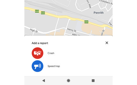 Google Maps para Android está probando el envío de alertas para informar de accidentes y radares