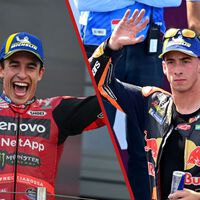 Marc Márquez sobre Pedro Acosta: "Suerte que todavía no tiene una Ducati. Los jóvenes llegan con ganas y te superan" 