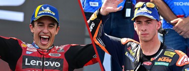 Marc Márquez sobre Pedro Acosta: "Suerte que todavía no tiene una Ducati. Los jóvenes llegan con ganas y te superan" 