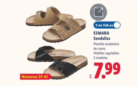 Sandalias Esmara Lidl