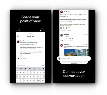 アプリケーションのデザインはTwitterを彷彿とさせます