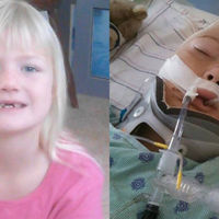 Unos padres advierten sobre la importancia de utilizar la silla del coche: el cinturón de seguridad cortó al medio el abdomen de su hija de 6 años