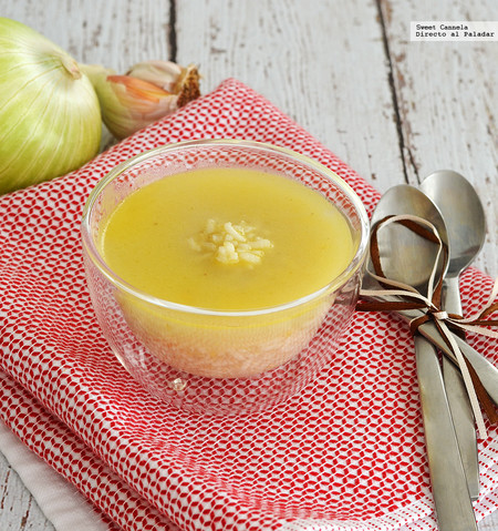 Sopa de arroz y jengibre. Receta para la gripe y los resfriados