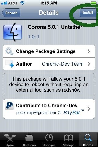 Disponible el jailbreak untethered de iOS 5.0.1 para dispositivos con procesador A4