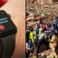 Se cae por un barranco con la moto y su reloj le salva la vida. La revolución de la seguridad en carretera está en la muñeca