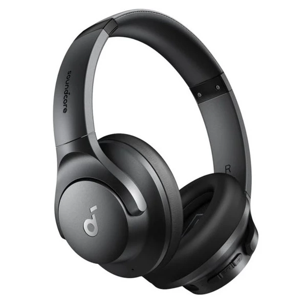Soundcore Q20i Auriculares Inalambricos Híbridos con Cancelación Activa de Ruido Negros