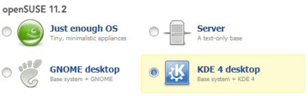 KDE será el escritorio por defecto en openSUSE 11.2