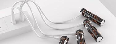 Poca gente sabe que hay pilas que se recargan con un cable USB: qué ventajas tienen y en qué fijarnos al comprar unas 