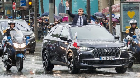 Emmanuel Macron convierte el DS 7 Crossback en un coche presidencial