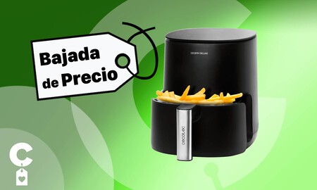 Súper oferta de Black Friday: la freidora sin aceite Cecotec Cecofry Deluxe ahora con un 20% de descuento en Amazon