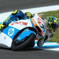 Lorenzo Baldassarri le arrebata la pole de Jerez a Álex Márquez ¡por sólo 71 milésimas!