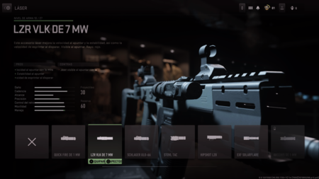 Warzone 2 LZR VLK de 7mw