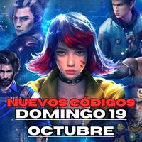 Códigos Free Fire Max hoy Domingo 19 de Octubre con recompensas gratuitas 