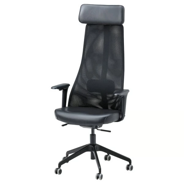 JÄRVFJÄLLET Silla de trabajo con reposabrazos