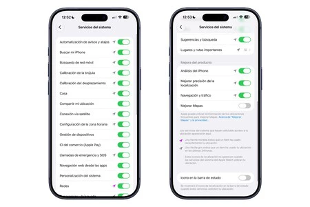 Servicios Del Sistema Ajustes