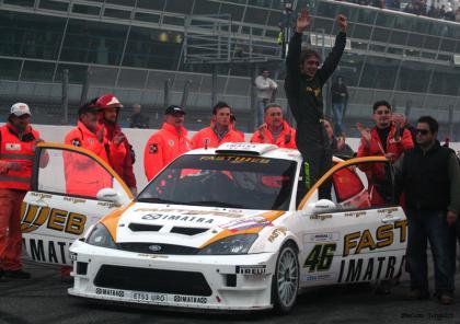 Valentino Rossi en Gales con un Focus RS WRC07