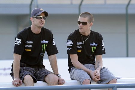Ben Spies y Colin Edwards