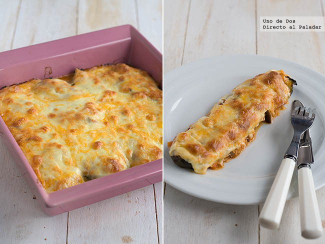 Receta de calabacines rellenos de bonito