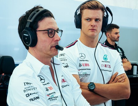 Mick Schumacher Mercedes F1 2024