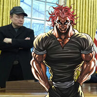 El personaje más poderoso de Baki se acaba de ver las caras con Donald Trump y Elon Musk. Parece una locura, pero es una tradición en el manga que ocurre cada cuatro años  
