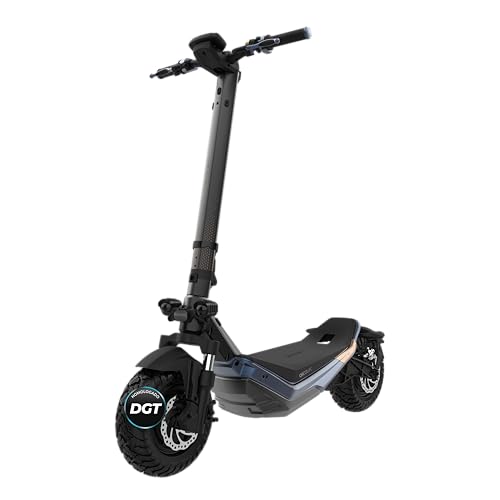 Cecotec Patinete eléctrico Bongo Serie Doble Z 75. 2200 W, hasta 75 KM, Doble suspensión, Neumáticos de 10,5", Triple Freno, Tracción Doble, Intermitentes, Batería de 60V y 16Ah, Normativa española