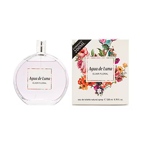 AGUA DE LUNA - Elixir Floral 200 ml, Colonia Mujer