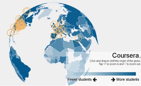 Los MOOC's, cursos online gratuitos, de Coursera ahora también en español