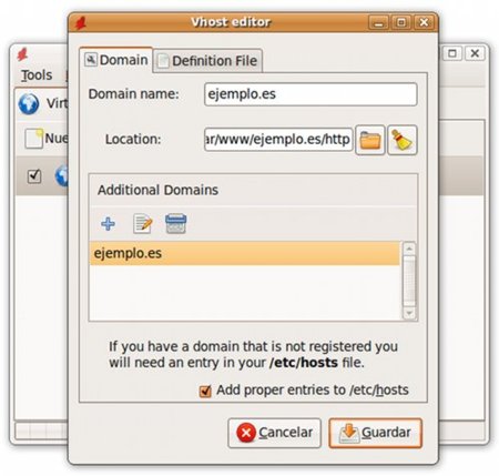Rapache 0.5, la herramienta gráfica de configuración de Apache