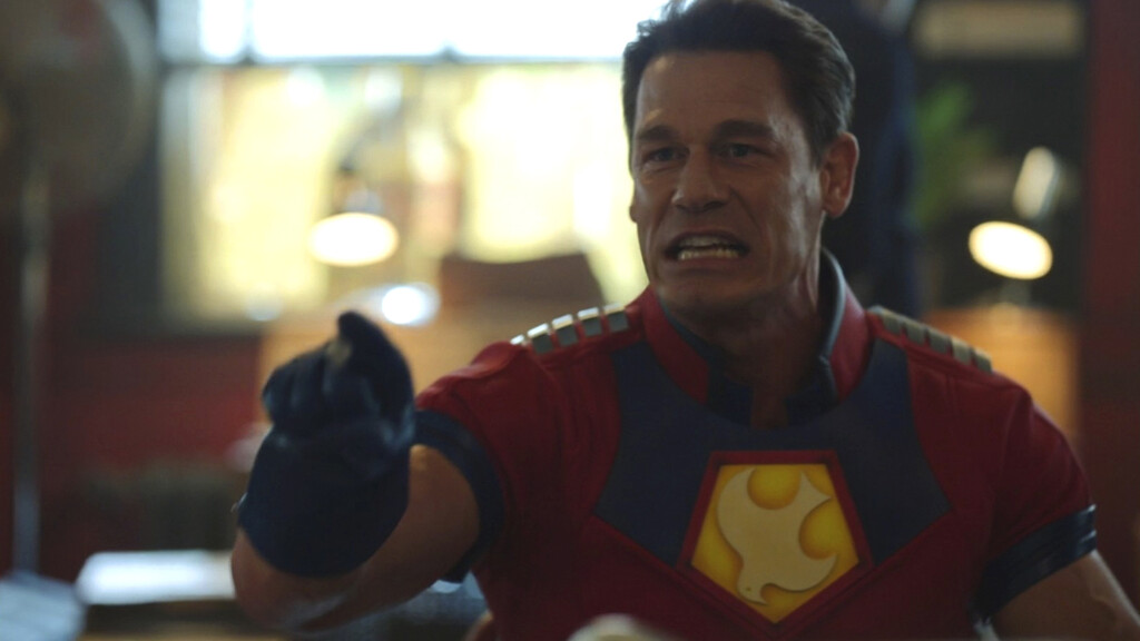 A John Cena se le fue tanto la olla en esta escena de Peacemaker que improvisó como un loco hasta que no supo qué más decir A John Cena se le fue tanto la olla en esta escena de Peacemaker que improvisó como un loco hasta que no supo qué más decir