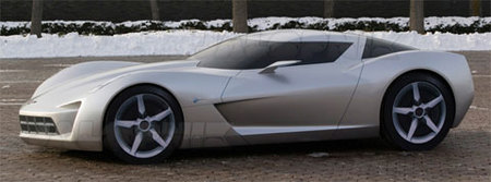 GM Corvette Centennial Design Concept, así se llama el prototipo de 'Transformers 2'