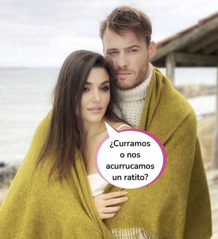 ¿Cómo trabajar con tu pareja sin acabar durmiendo en el sofá? Kerem Bürsin y Hande Erçel, protas de 'Love is in the Air', nos dan las claves tras su paso por Gran Canaria